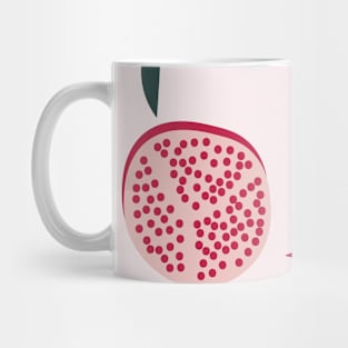 Pomegranate Illustration Print 2 Mug